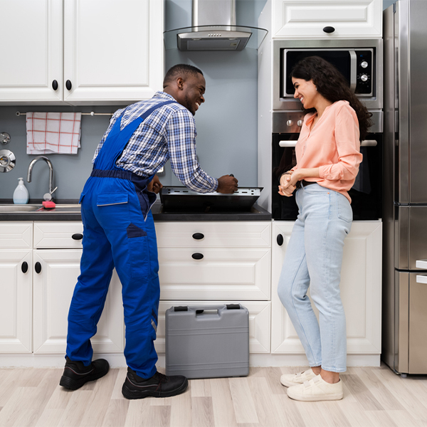 what kind of warranty do you offer on your cooktop repair services in Amelia County